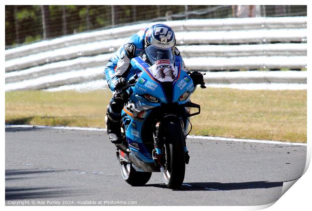 British Superbikes Championship. Print by Ray Putley