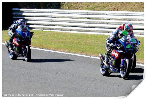 British Superbikes Championship. Print by Ray Putley