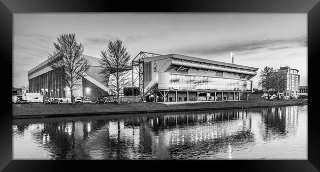 Nottingham Forest Framed Print by Apollo Aerial Photography