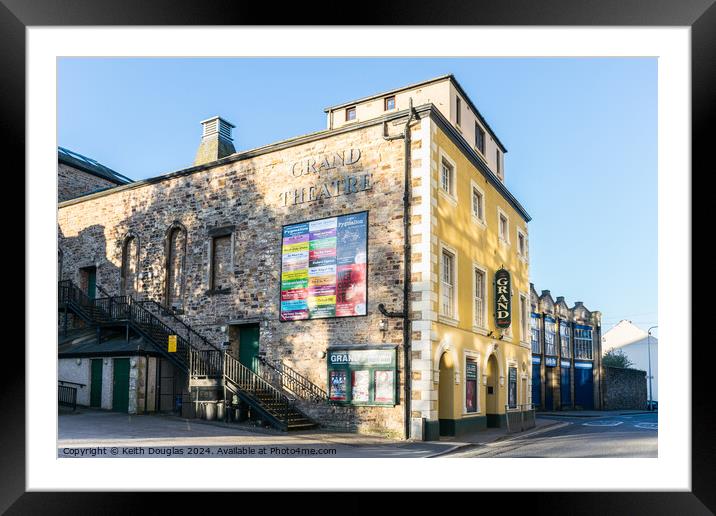 The Grand Theatre, Lancaster Framed Mounted Print by Keith Douglas