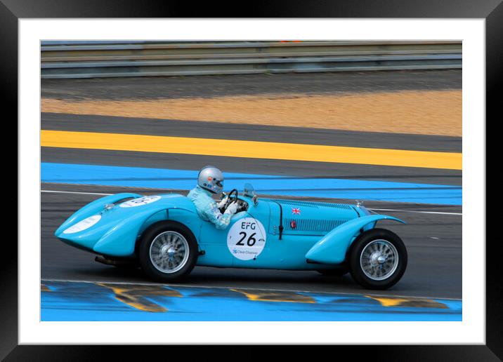 Delage D6-70 S Classic Sports Car Framed Mounted Print by Andy Evans Photos