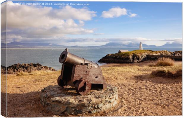 Ynys Llanddwyn Island Isle of Anglesey Canvas Print by Pearl Bucknall