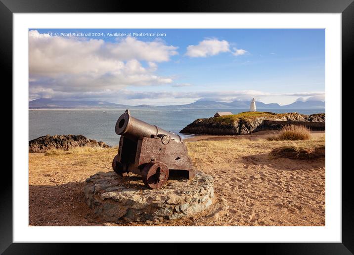 Ynys Llanddwyn Island Isle of Anglesey Framed Mounted Print by Pearl Bucknall