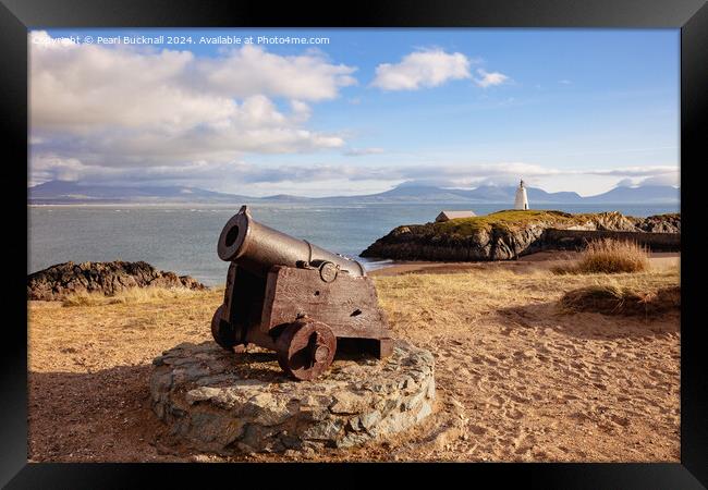 Ynys Llanddwyn Island Isle of Anglesey Framed Print by Pearl Bucknall