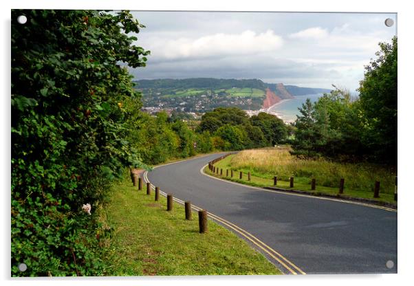 Sidmouth South East Devon England United Kingdom Acrylic by Andy Evans Photos