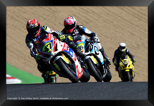 Pirelli National Superstock. Framed Print by Ray Putley