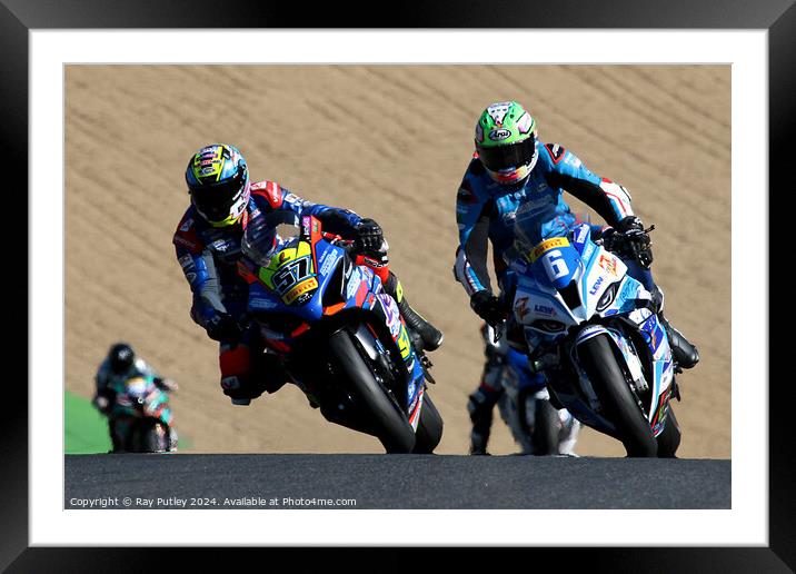 Pirelli National Superstock, Framed Mounted Print by Ray Putley