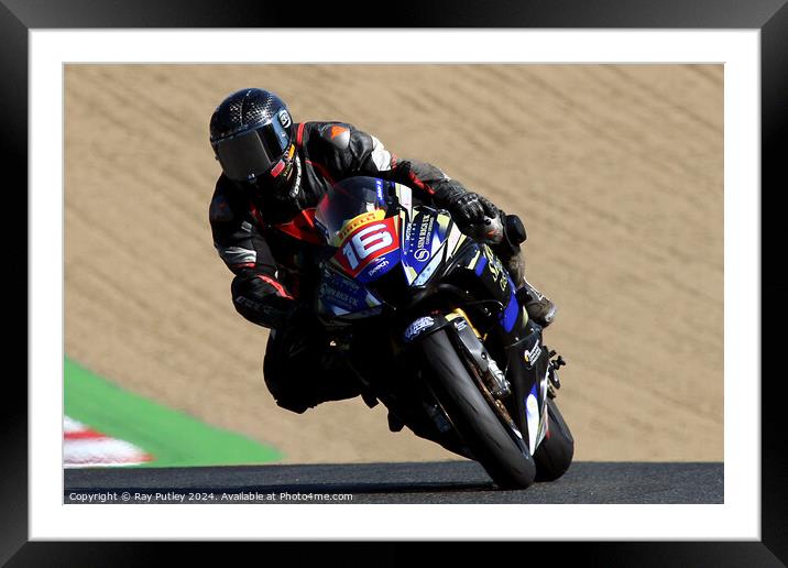 Pirelli National Superstock. Framed Mounted Print by Ray Putley