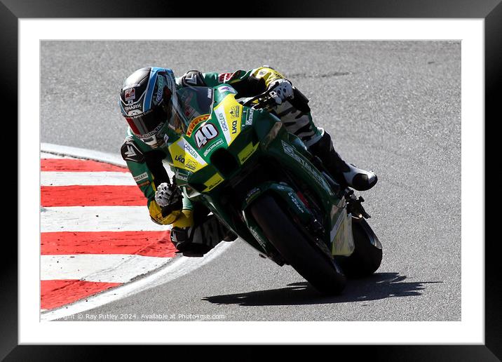 Pirelli National Superstock. Framed Mounted Print by Ray Putley