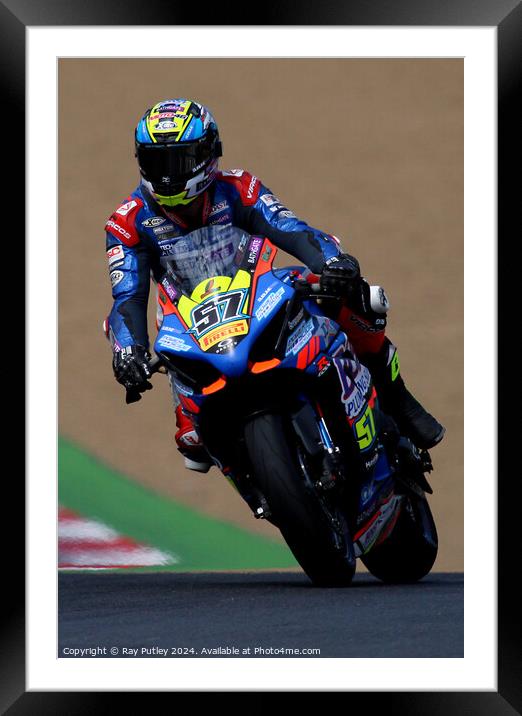 Pirelli National Superstock. Framed Mounted Print by Ray Putley