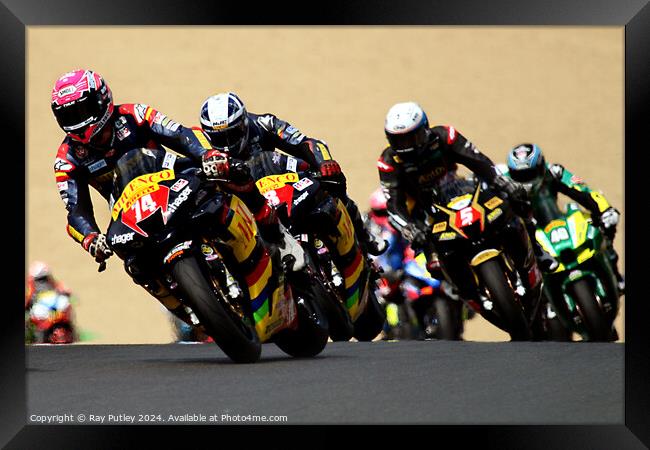 Pirelli National Superstock. Framed Print by Ray Putley