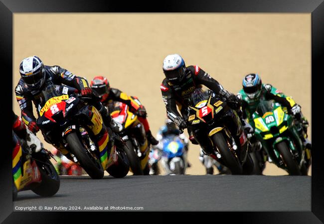 Pirelli National Superstock. Framed Print by Ray Putley