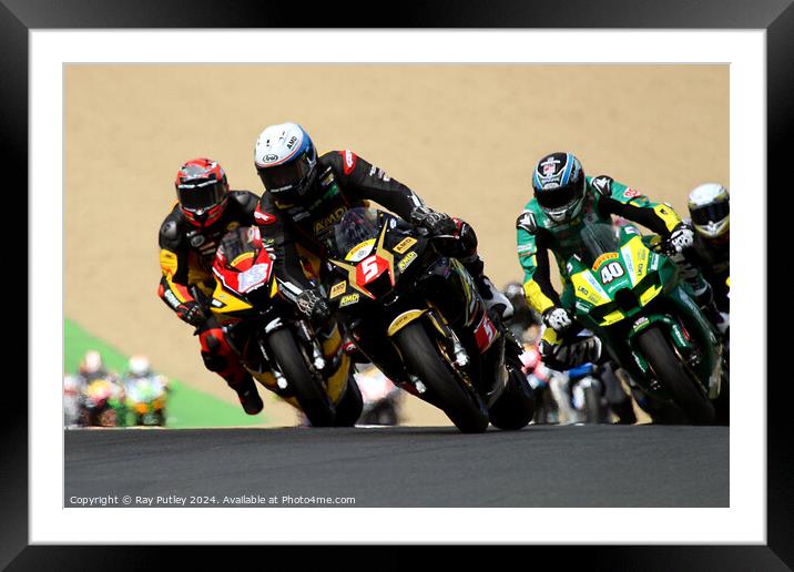 Pirelli National Superstock. Framed Mounted Print by Ray Putley