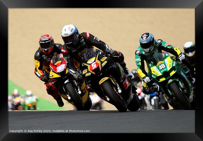 Pirelli National Superstock. Framed Print by Ray Putley