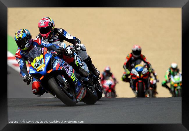 Pirelli National Superstock. Framed Print by Ray Putley