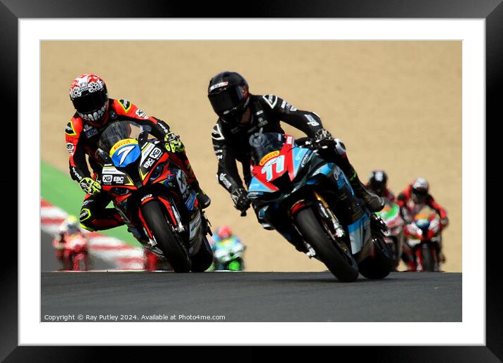 Pirelli National Superstock. Framed Mounted Print by Ray Putley