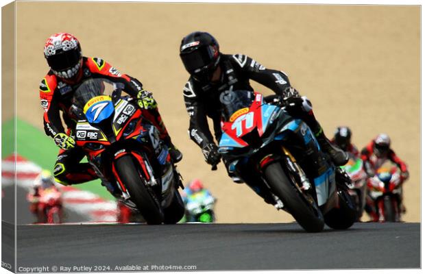 Pirelli National Superstock. Canvas Print by Ray Putley