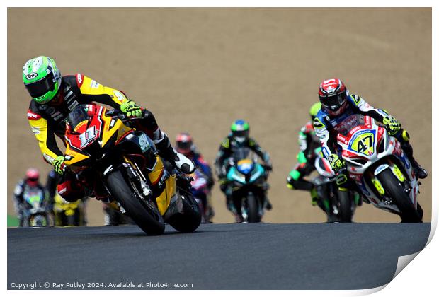 Pirelli National Superstock. Print by Ray Putley