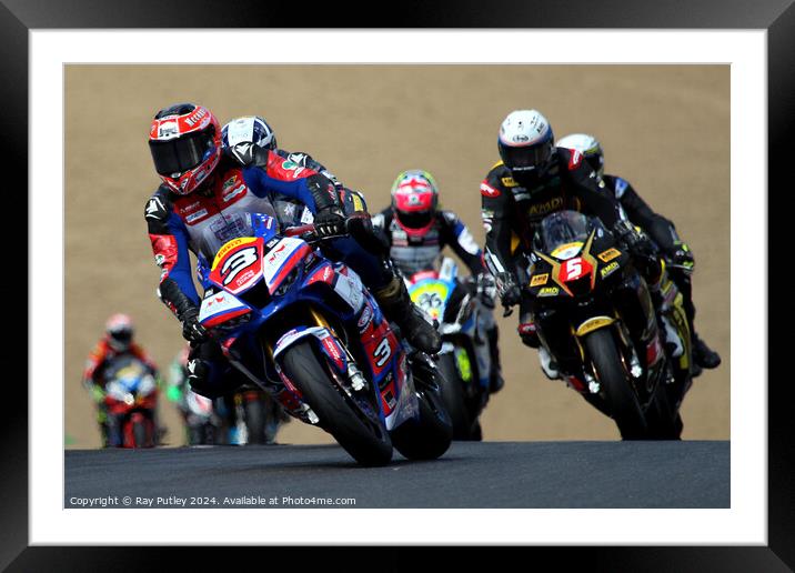 Pirelli National Superstock. Framed Mounted Print by Ray Putley