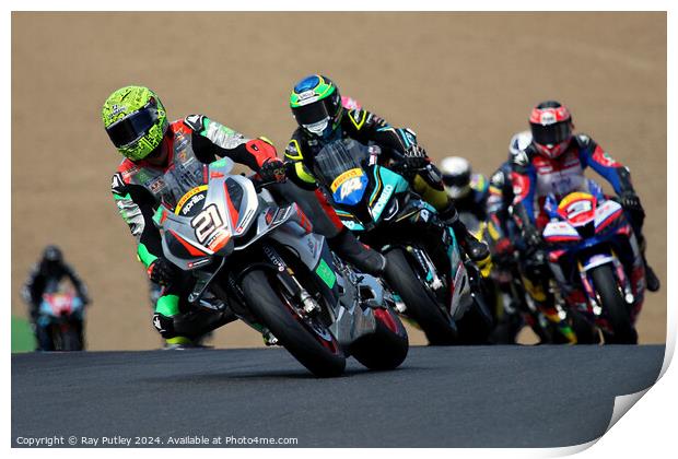 Pirelli National Superstock. Print by Ray Putley