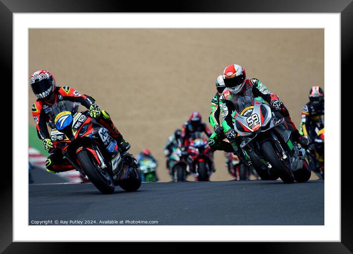 Pirelli National Superstock. Framed Mounted Print by Ray Putley