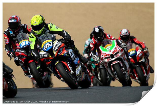 Pirelli National Superstock. Print by Ray Putley