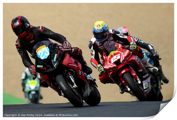 Pirelli National Superstock. Print by Ray Putley