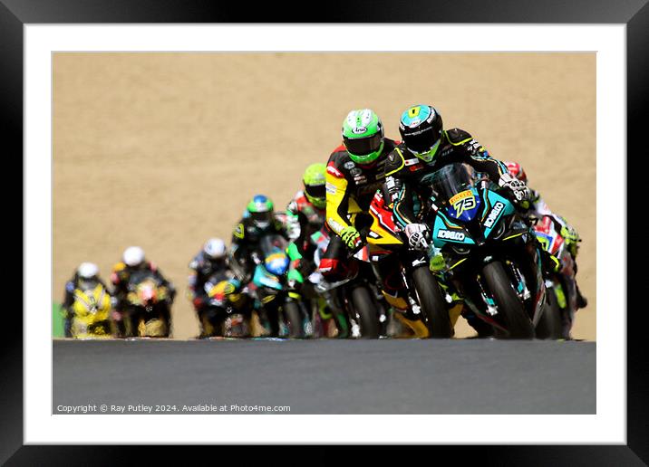 Pirelli National Superstock. Framed Mounted Print by Ray Putley