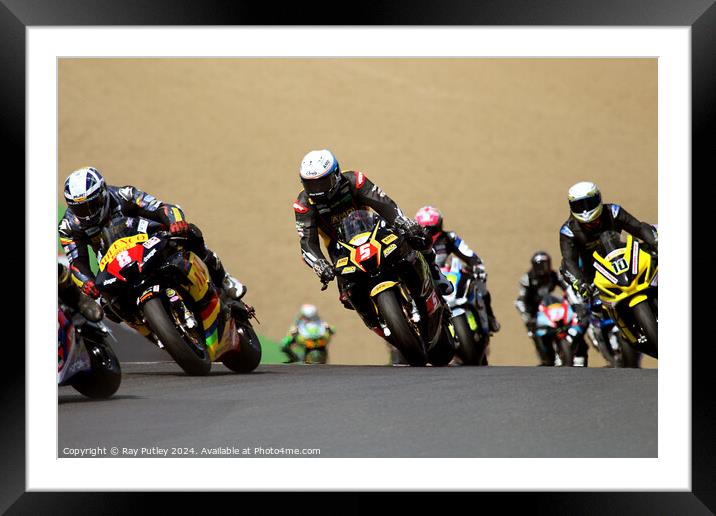 Pirelli National Superstock. Framed Mounted Print by Ray Putley