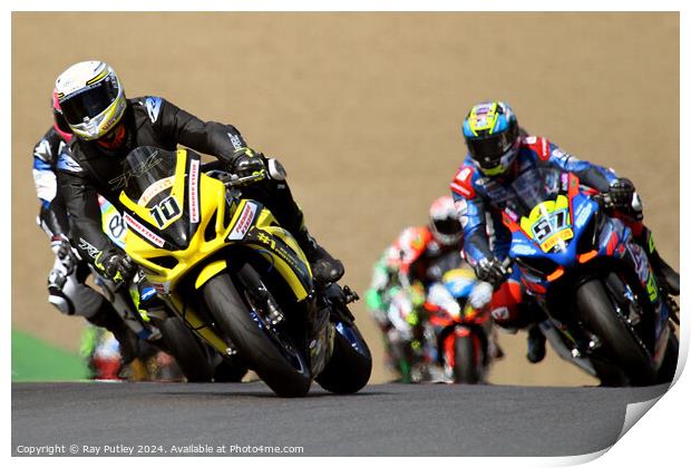 Pirelli National Superstock. Print by Ray Putley