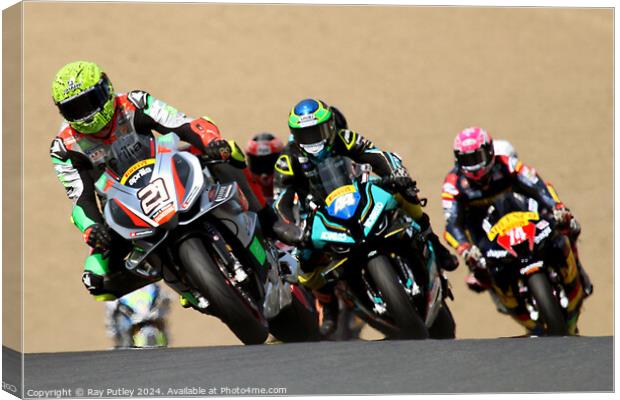 Pirelli National Superstock. Canvas Print by Ray Putley