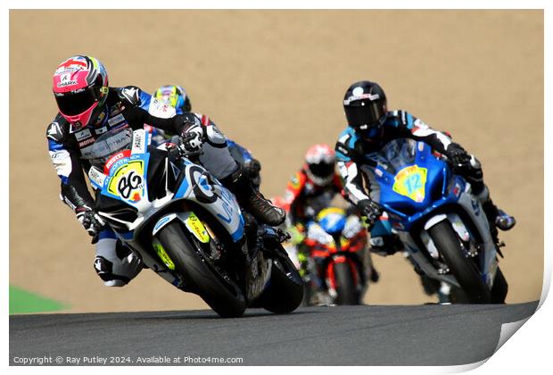 Pirelli National Superstock. Print by Ray Putley