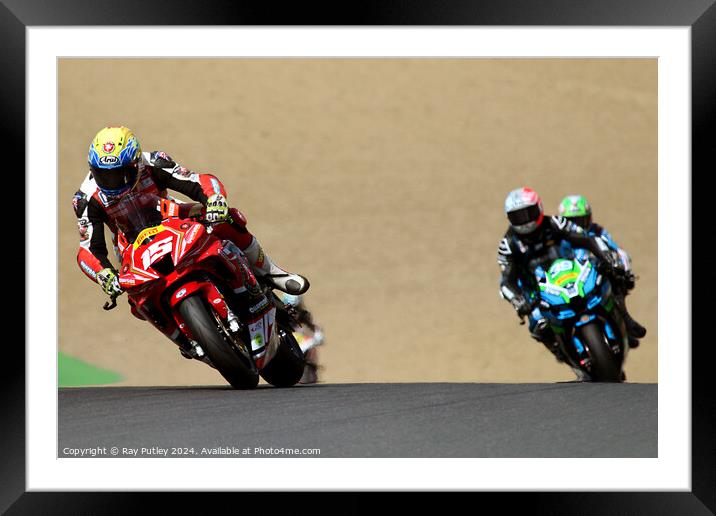 Pirelli National Superstock. Framed Mounted Print by Ray Putley