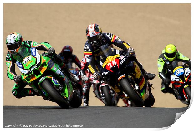 Pirelli National Superstock. Print by Ray Putley