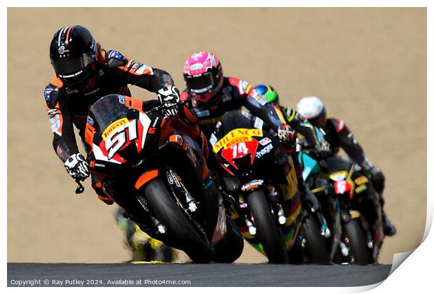 Pirelli National Superstock. Print by Ray Putley