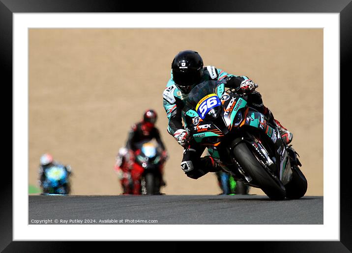 Pirelli National Superstock. Framed Mounted Print by Ray Putley