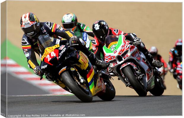 Pirelli National Superstock. Canvas Print by Ray Putley