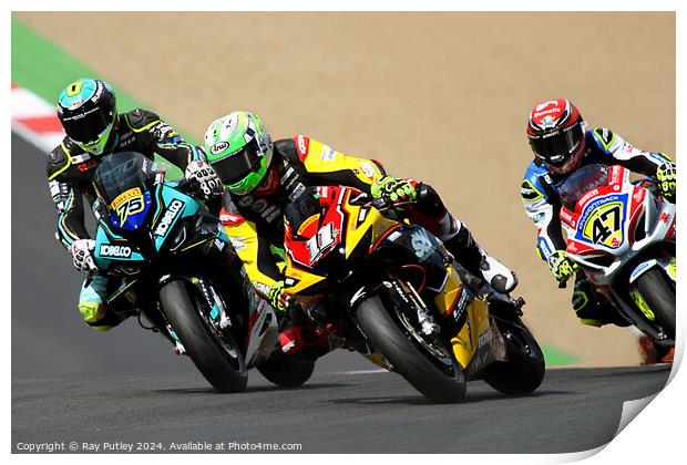 Pirelli National Superstock. Print by Ray Putley