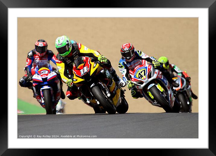 Pirelli National Superstock. Framed Mounted Print by Ray Putley