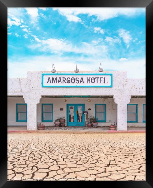 Amargosa Hotel - Death Valley Junction California Framed Print by Tom Windeknecht