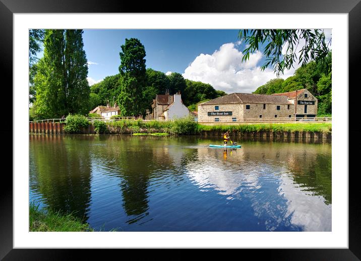 Sprotbrough Doncaster Framed Mounted Print by Alison Chambers