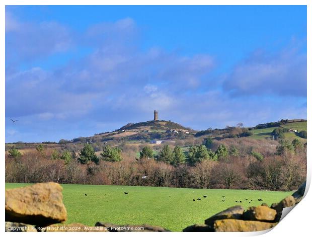 Castle Hill  Print by Roy Hinchliffe