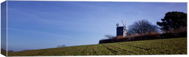 Hogg Hill Mill, Icklesham, East Sussex England Uk Canvas Print by John Gilham