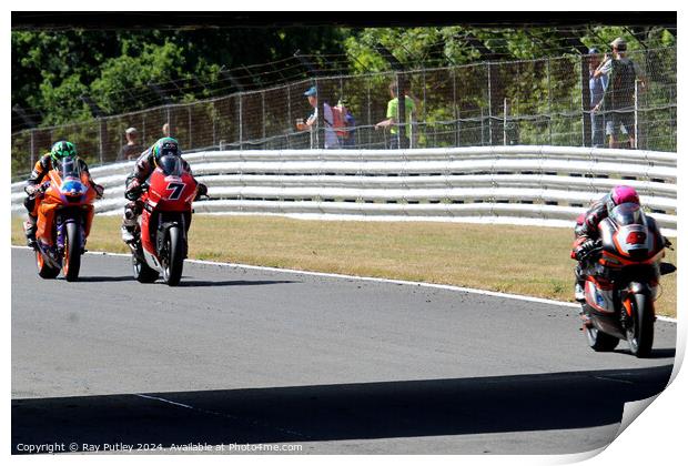 Quattro Group British Supersport British GP2. Print by Ray Putley