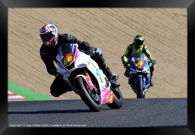 Pirelli National Junior Superstock. Framed Print by Ray Putley