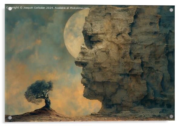 Beautiful artistic images for canvases, with the c Acrylic by Joaquin Corbalan