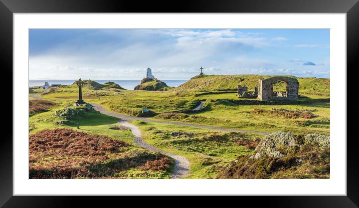 Llanddwyn Island (Ynys Llanddwyn), Anglesey Framed Mounted Print by Keith Douglas