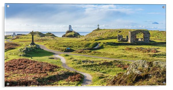 Llanddwyn Island (Ynys Llanddwyn), Anglesey Acrylic by Keith Douglas