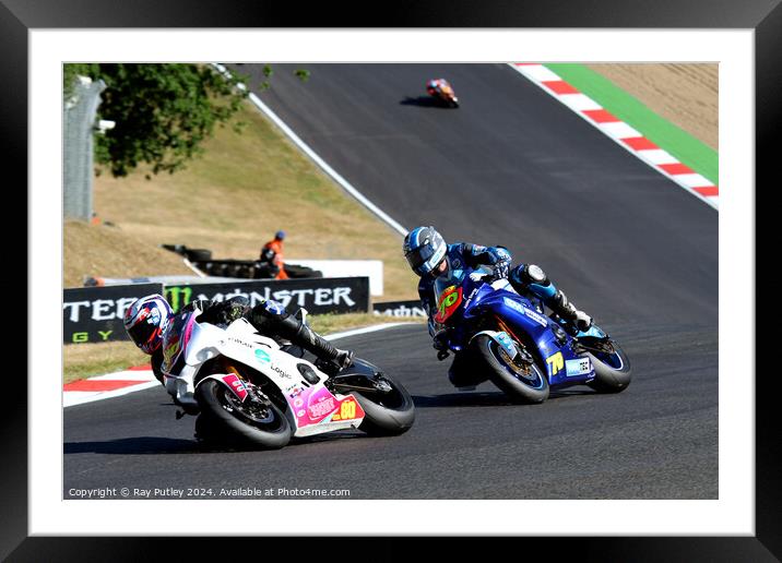 Pirelli National Junior Superstock. Framed Mounted Print by Ray Putley