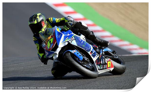 Pirelli National Junior Superstock. Print by Ray Putley